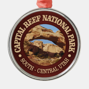 Capital Reef Metal Tree Decoration