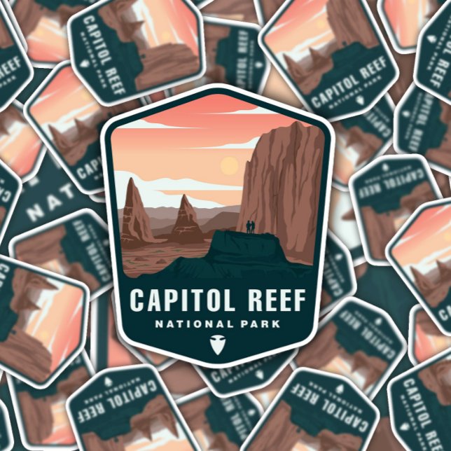 Capital Reef National Park Utah | Die-Cut Sticker (Creator Uploaded)