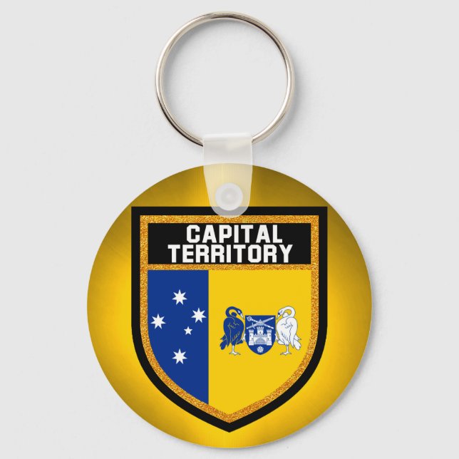 Capital Territory Flag Key Ring (Front)