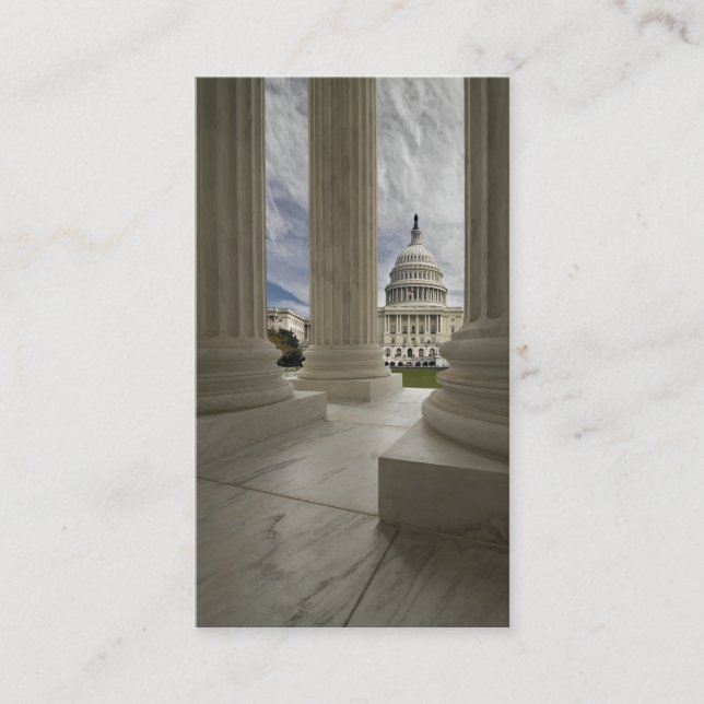 Capital Through Columns Business Card (Front)