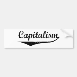 Capitalism Bumper Sticker