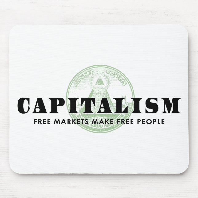 Capitalism Mouse Mat (Front)