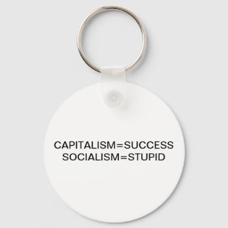 CAPITALISM=SUCCESS SOCIALISM=STUPID KEY RING