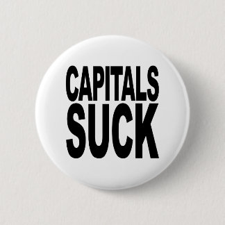 Capitals Suck 6 Cm Round Badge
