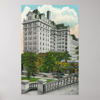 Capitol Approach View of NY Telephone Co. Bldg Poster