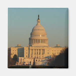 Capitol at Christmas Washington DC Holiday Magnet