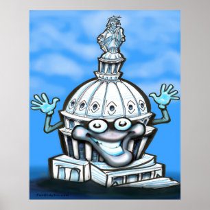 Capitol Buidling Poster