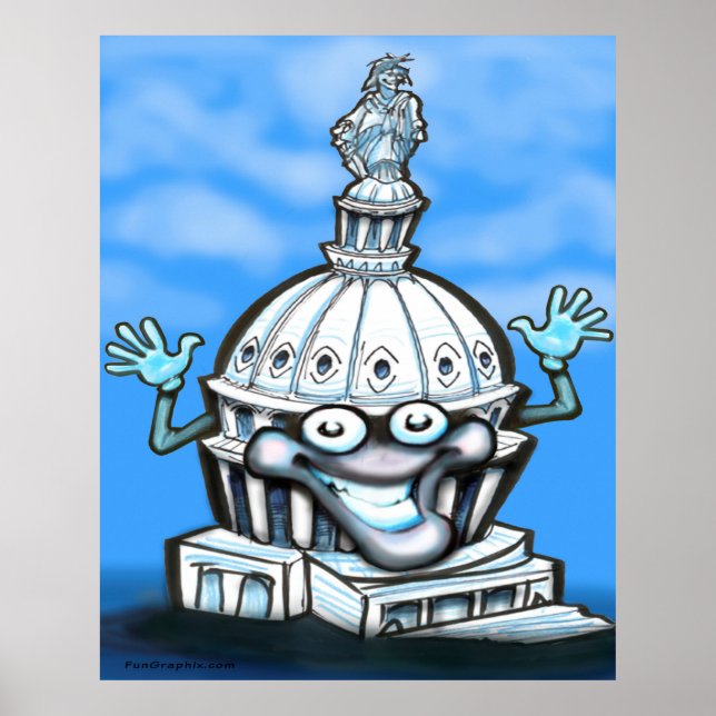 Capitol Buidling Poster (Front)