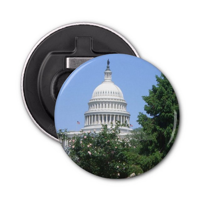 Capitol Building from Bartholdi Park Bottle Opener (Front)