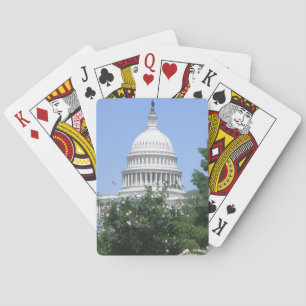Capitol Building from Bartholdi Park Playing Cards