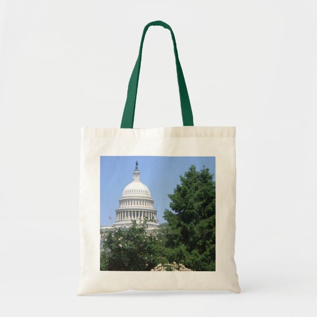 Capitol Building from Bartholdi Park Tote Bag (Front)
