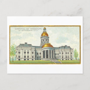Capitol Building in Jefferson City, Missouri Postcard