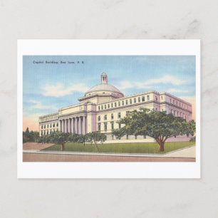 Capitol Building in San Juan, Puerto Rico, Vintage Postcard