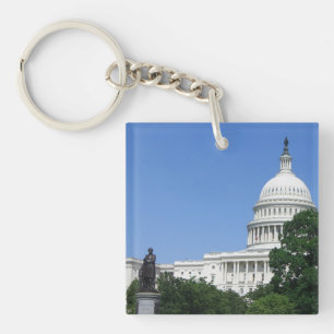 Capitol Building in Washington DC Key Ring