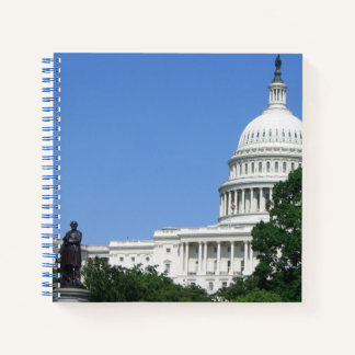 Capitol Building in Washington DC Notebook