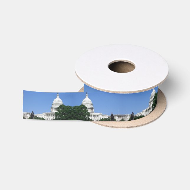 Capitol Building Satin Ribbon (Spool)