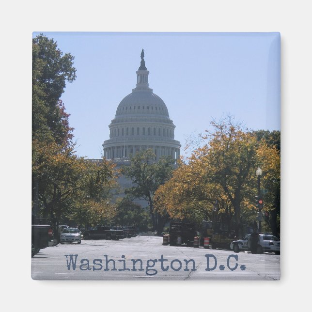 Capitol Building Washington D.C.  Magnet (Front)