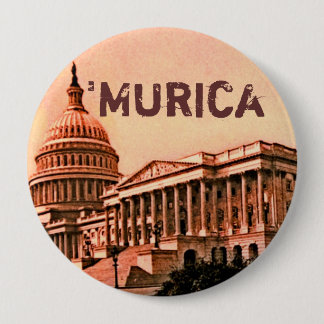 Capitol Building Washington DC Murica America 1900 10 Cm Round Badge