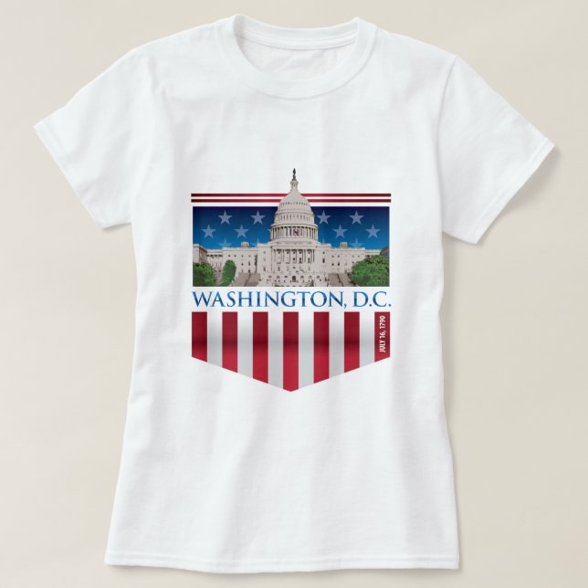 Capitol Building - Washington DC T-Shirt (Design Front)