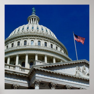 Capitol Building, Washington, USA Poster
