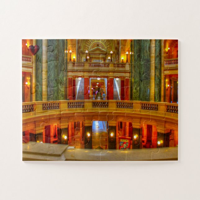 Capitol Chambers Wisconsin Jigsaw Puzzle (Horizontal)