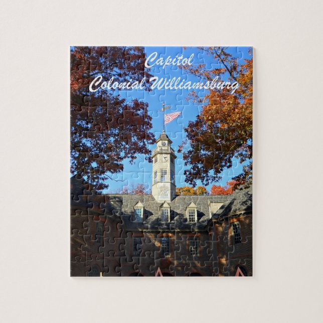 Capitol, Colonial Williamsburg Jigsaw Puzzle (Vertical)