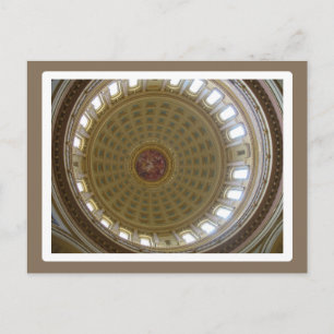 Capitol Dome - Madison Postcard