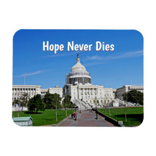Capitol Hope Never Dies Magnet