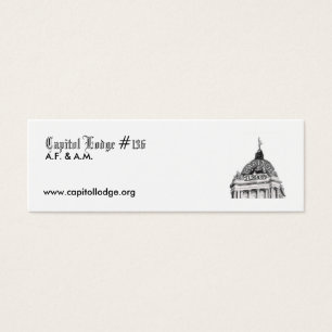Capitol Lodge Zip Card