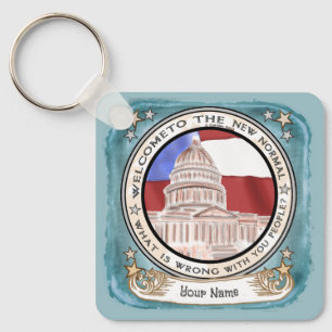Capitol New Normal  Key Ring