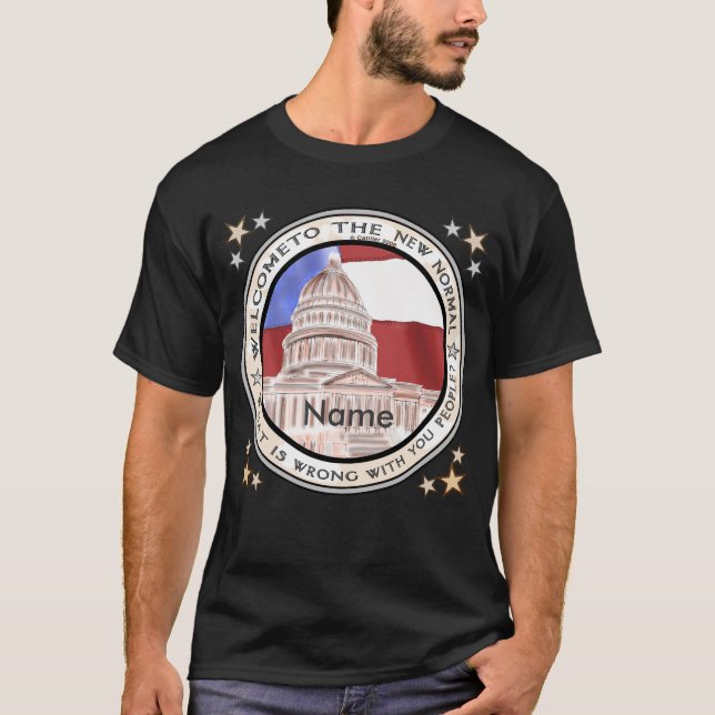 Capitol New Normal Political t-shirt (Front)