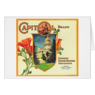 Capitol Orange LabelLindsay, CA