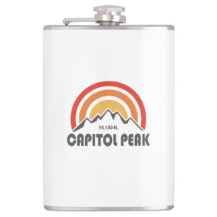 Capitol Peak Hip Flask