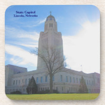 Capitol plastic front with cork coaster #10 06010