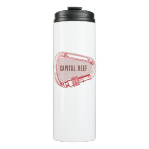 Capitol Reef Climbing Carabiner Thermal Tumbler