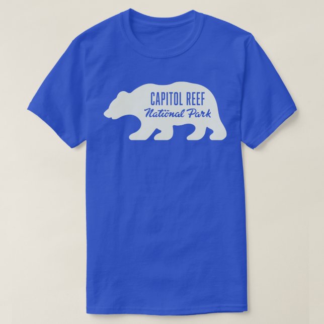 Capitol Reef National Park Bear Tan T-Shirt (Design Front)