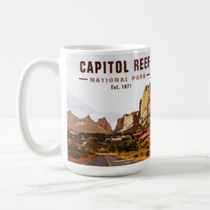 Capitol Reef National Park Cathedral Valley Loop Coffee Mug