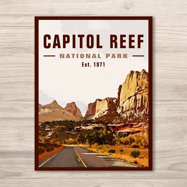 Capitol Reef National Park Cathedral Valley Loop Postcard (Creator Uploaded)