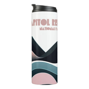 Capitol Reef National Park Coloured Hills Thermal Tumbler