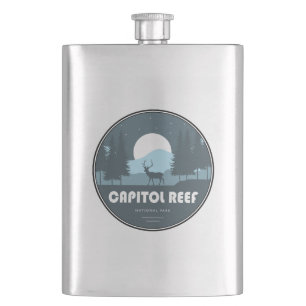Capitol Reef National Park Deer Hip Flask