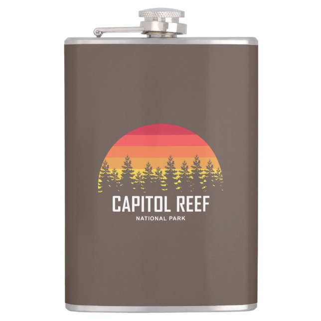 Capitol Reef National Park Hip Flask (Front)