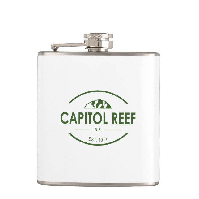 Capitol Reef National Park Hip Flask (Front)