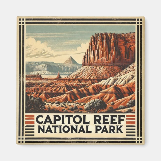 Capitol Reef National Park Magnet (Front)