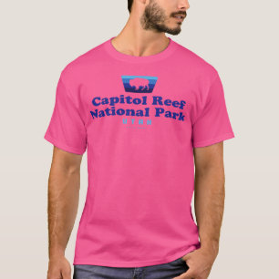 Capitol Reef National Park Retro Buffalo Arrowhead T-Shirt