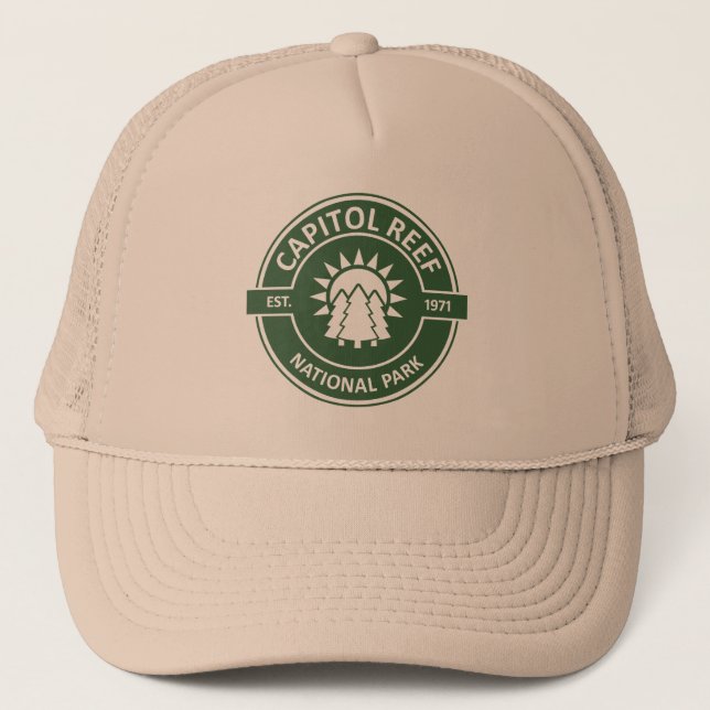 Capitol Reef National Park Trucker Hat (Front)