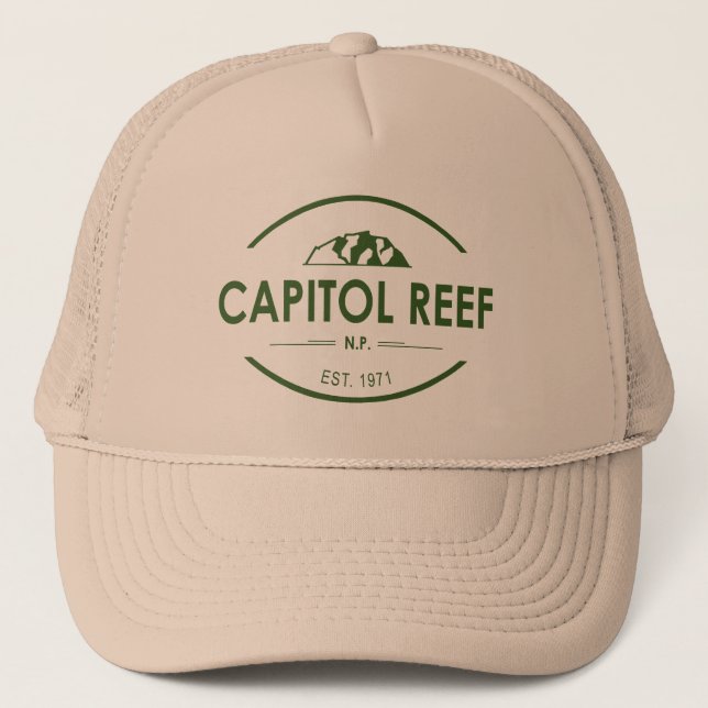 Capitol Reef National Park Trucker Hat (Front)