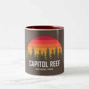 Capitol Reef National Park Two-Tone Coffee Mug