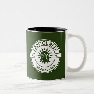 Capitol Reef National Park Two-Tone Coffee Mug