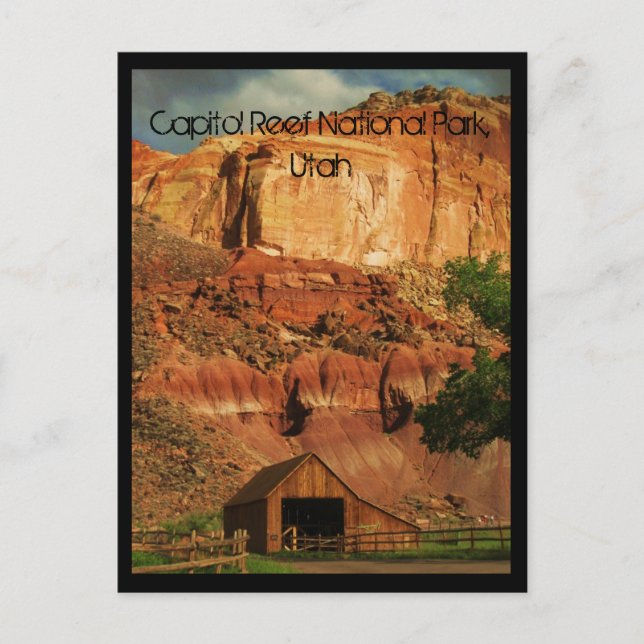 Capitol Reef National Park, Utah Postcard (Front)