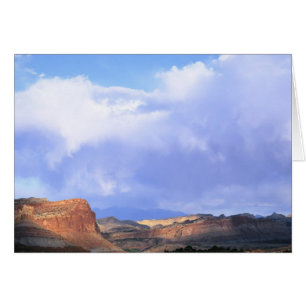 Capitol Reef National Park, Utah. USA. Cumulus